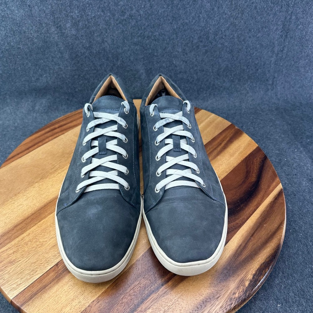 Peter Millar Crown Casual Low Top Sneakers Gray MF19F05BT Men's 15 - Picture 5 of 13